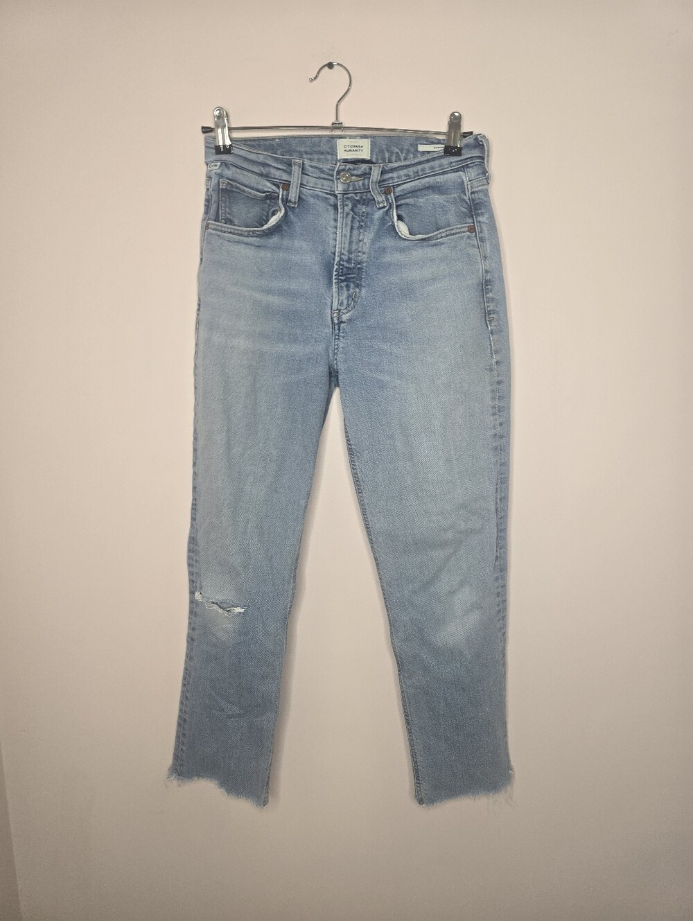 Citizens Of Humanity Daphne Crop Blue Jeans Size 25
